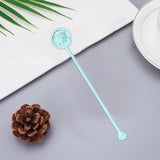 Maxbell Silicone Stir Stick Temperature Sensing BPA Free Mixer Stick for Chocolate blue