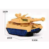 Maxbell Universal Electric Tank Toy Birthday Gifts Battery Powered for Children Yellow