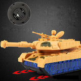 Maxbell Universal Electric Tank Toy Birthday Gifts Battery Powered for Children Yellow