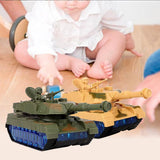 Maxbell Universal Electric Tank Toy Birthday Gifts Battery Powered for Children Yellow
