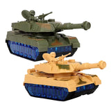 Maxbell Universal Electric Tank Toy Birthday Gifts Battery Powered for Children Yellow