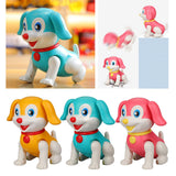 Maxbell Novelty Electronic Interactive Pet Dog with LED and Sound for Kids Puppy Toy Yellow