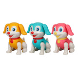 Maxbell Novelty Electronic Interactive Pet Dog with LED and Sound for Kids Puppy Toy Yellow