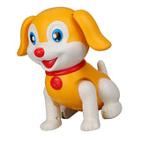 Maxbell Novelty Electronic Interactive Pet Dog with LED and Sound for Kids Puppy Toy Yellow