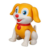 Maxbell Novelty Electronic Interactive Pet Dog with LED and Sound for Kids Puppy Toy Yellow
