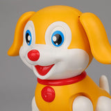 Maxbell Novelty Electronic Interactive Pet Dog with LED and Sound for Kids Puppy Toy Yellow