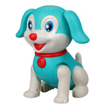 Maxbell Novelty Electronic Interactive Pet Dog with LED and Sound for Kids Puppy Toy Blue