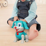 Maxbell Novelty Electronic Interactive Pet Dog with LED and Sound for Kids Puppy Toy Blue