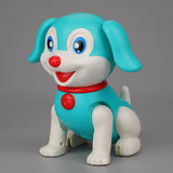 Maxbell Novelty Electronic Interactive Pet Dog with LED and Sound for Kids Puppy Toy Blue