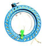 Maxbell Outdoor Kite Ballbearing Reel Line Winder Grip Wheel with Flying Line 18cm  200m