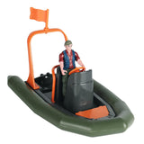 Maxbell Realistic Miniature Driver Action Figure Model Home Decoration Figurine airship