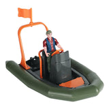 Maxbell Realistic Miniature Driver Action Figure Model Home Decoration Figurine airship