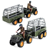 Maxbell Realistic Miniature Driver Action Figure Model Home Decoration Figurine motorcycle