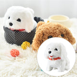 Maxbell Funny Electronic Pet Dog Educational Figures for Kids Toys Festival Gifts bichon