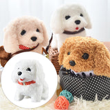 Maxbell Funny Electronic Pet Dog Educational Figures for Kids Toys Festival Gifts bichon