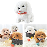 Maxbell Funny Electronic Pet Dog Educational Figures for Kids Toys Festival Gifts bichon