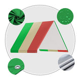 Maxbell Waterproof Swing Set Replacement Tarp Roof Tent Sunshade Green Beige Red
