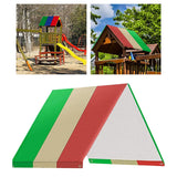 Maxbell Waterproof Swing Set Replacement Tarp Roof Tent Sunshade Green Beige Red