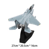 Maxbell 1:100 Static Aviation Warplane Decoration Durable for Teenagers Adult Kids