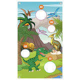Maxbell Dinosaur Throwing Game Banner Kit Camping Game for Indoor Gifts