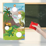 Maxbell Dinosaur Throwing Game Banner Kit Camping Game for Indoor Gifts
