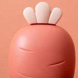 Maxbell Silicone Scalp Massage Comb Head Scrubber Hair Care Tool for Kids Pink