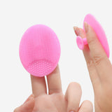Maxbell Silicone Shampoo Brush Comfortable Soft for Kids Holiday Gifts Pink