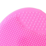 Maxbell Silicone Shampoo Brush Comfortable Soft for Kids Holiday Gifts Pink