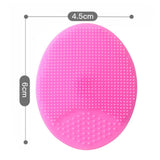 Maxbell Silicone Shampoo Brush Comfortable Soft for Kids Holiday Gifts Pink