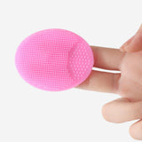 Maxbell Silicone Shampoo Brush Comfortable Soft for Kids Holiday Gifts Pink