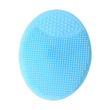 Maxbell Silicone Shampoo Brush Comfortable Soft for Kids Holiday Gifts Blue