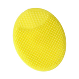 Maxbell Silicone Shampoo Brush Comfortable Soft for Kids Holiday Gifts Yellow