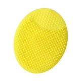 Maxbell Silicone Shampoo Brush Comfortable Soft for Kids Holiday Gifts Yellow