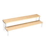 Maxbell Transparent Acrylic Display Riser Shelf Organizer for Model Cosmetic Perfume