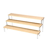 Maxbell Transparent Acrylic Display Riser Shelf Organizer for Model Cosmetic Perfume