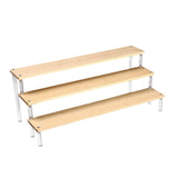 Maxbell Transparent Acrylic Display Riser Shelf Organizer for Model Cosmetic Perfume