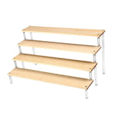 Maxbell Transparent Acrylic Display Riser Shelf Organizer for Model Cosmetic Perfume