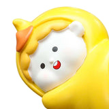 Maxbell Funny Car Interior Ornament Doll Cartoon Doll Toy for Holiday Windowsill Toy Yellow