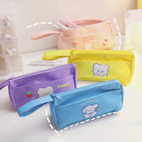 Maxbell Lightweight Pencil Case Makeup Cosmetic Bags for School College Students Purple