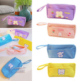 Maxbell Lightweight Pencil Case Makeup Cosmetic Bags for School College Students Purple