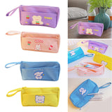 Maxbell Lightweight Pencil Case Makeup Cosmetic Bags for School College Students Purple