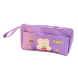 Maxbell Lightweight Pencil Case Makeup Cosmetic Bags for School College Students Purple