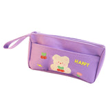 Maxbell Lightweight Pencil Case Makeup Cosmetic Bags for School College Students Purple