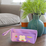 Maxbell Lightweight Pencil Case Makeup Cosmetic Bags for School College Students Purple