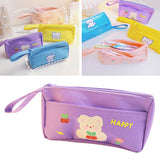 Maxbell Lightweight Pencil Case Makeup Cosmetic Bags for School College Students Purple