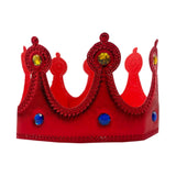 Maxbell King Robe Kids Halloween Costume Cosplay Role Play Preschool Dress up Red