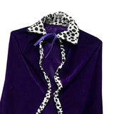 Maxbell King Robe Kids Halloween Costume Cosplay Role Play Preschool Dress up Purple