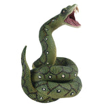 Maxbell Realistic Snake Toys Party Favor Snake Props Toys Snake Figure Green