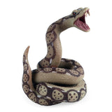 Maxbell Realistic Snake Toys Party Favor Snake Props Toys Snake Figure Brown