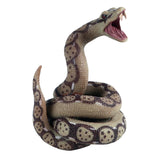 Maxbell Realistic Snake Toys Party Favor Snake Props Toys Snake Figure Brown